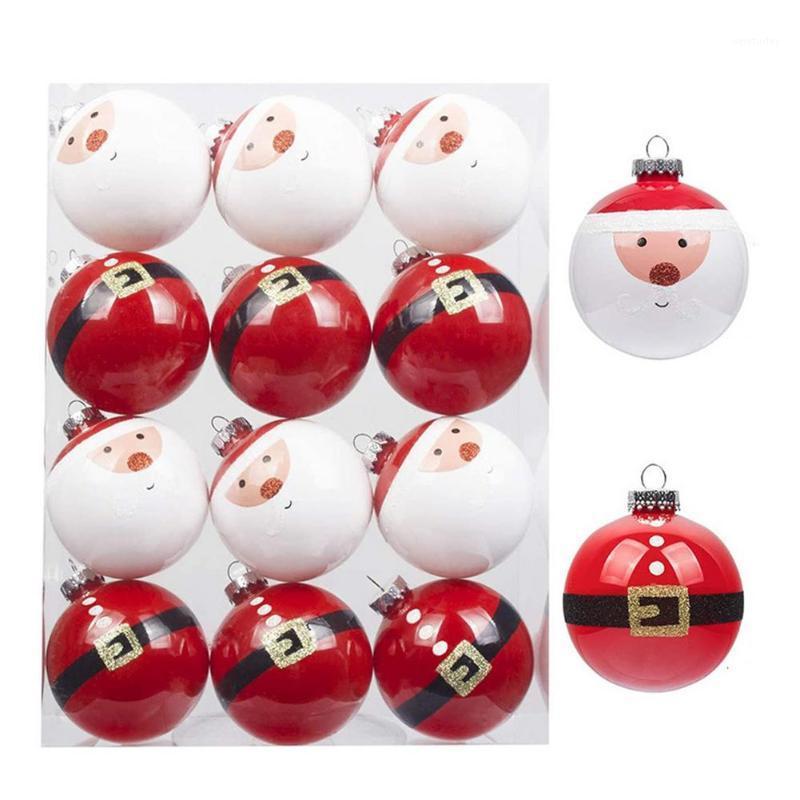 

Party Decoration 12pcs 6cm Christmas Balls Ornaments Xmas Tree Hanging Bauble Pendants For Year 2022 Navidad Home