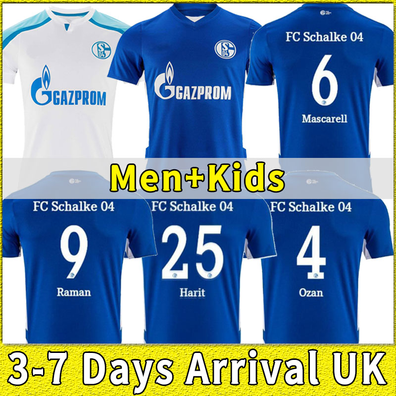 

2021 2022 FC Schalke 04 Soccer Jersey Huntelaar Uth Raman Hoppe Bentaleb 21 22 jerseys Kutucu McKENNIE Men Football Shirt, Black;yellow