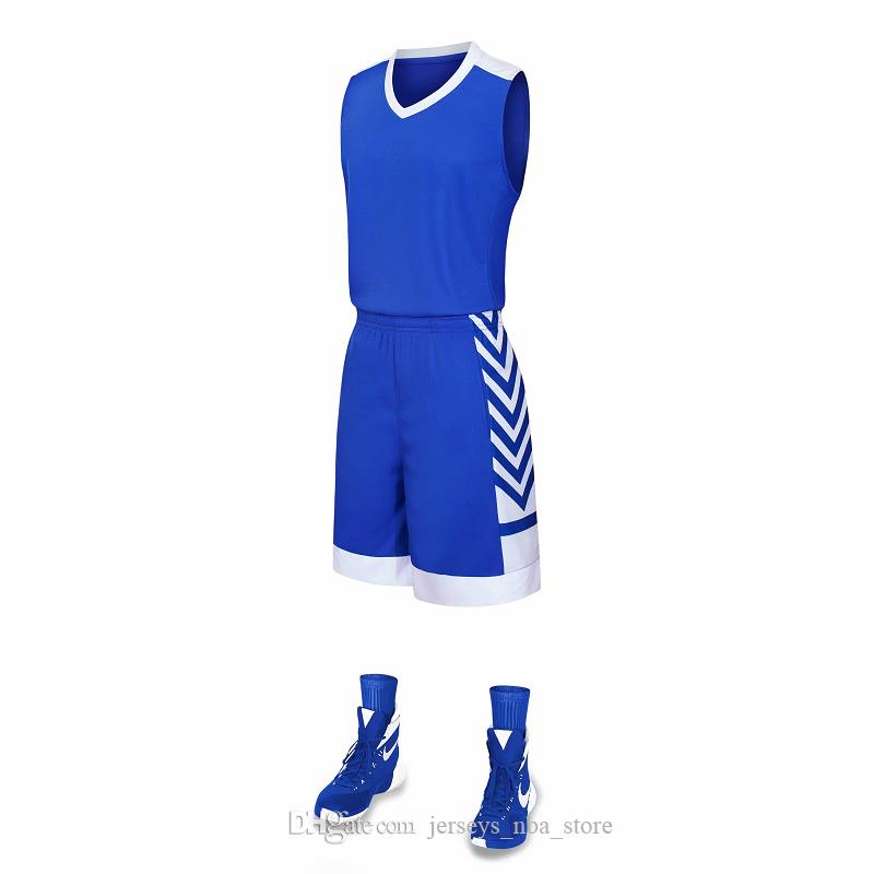 Jeux de basket-ball de basket-ball d'entraînement à prix réduit avec shorts d'uniformes maillots de basketball réversibles pour cette maison et c