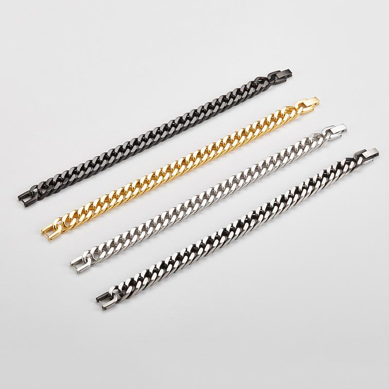 

Link, Chain The Classic Nostalgic Men's Stainless Steel Bracelet Is A Seller