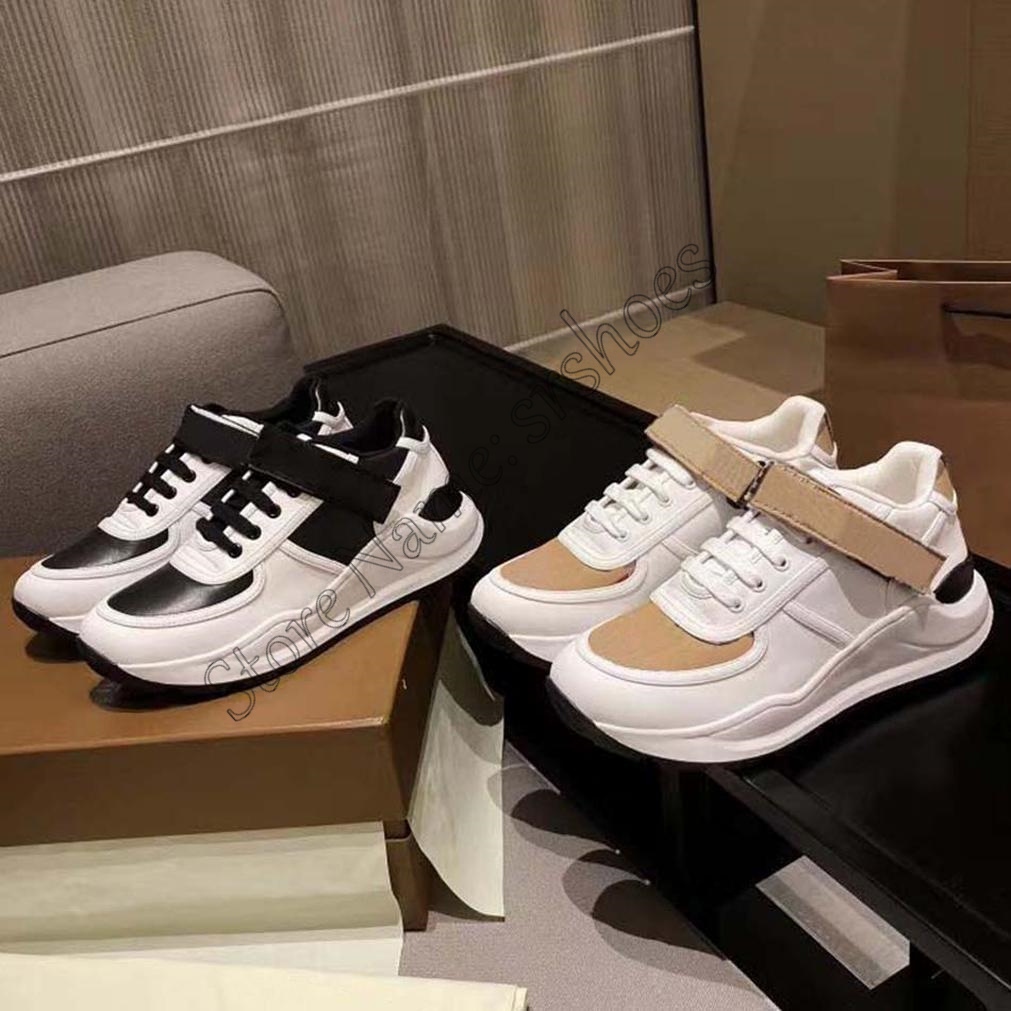 

Ronnie Check Low-Top shoes Italy Designer Vintage sneakers Logo Print Strap Leather Luxurys Runner Trainers Lace-up Front Fastening Ankle Beige Casual Shoe 36-45, Others