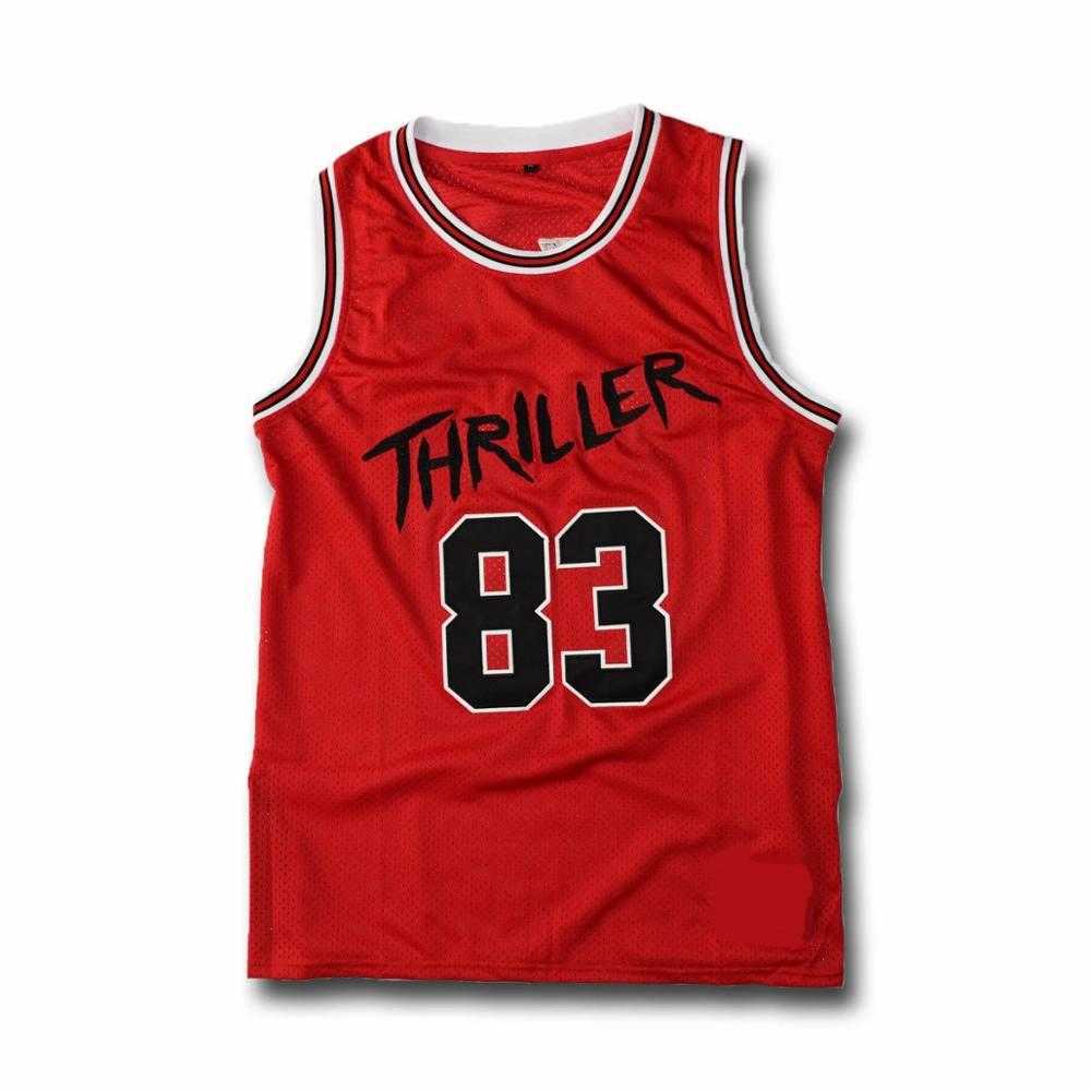

Jackson #83 Thriller Men Basketball Jersey Fast Shipping
