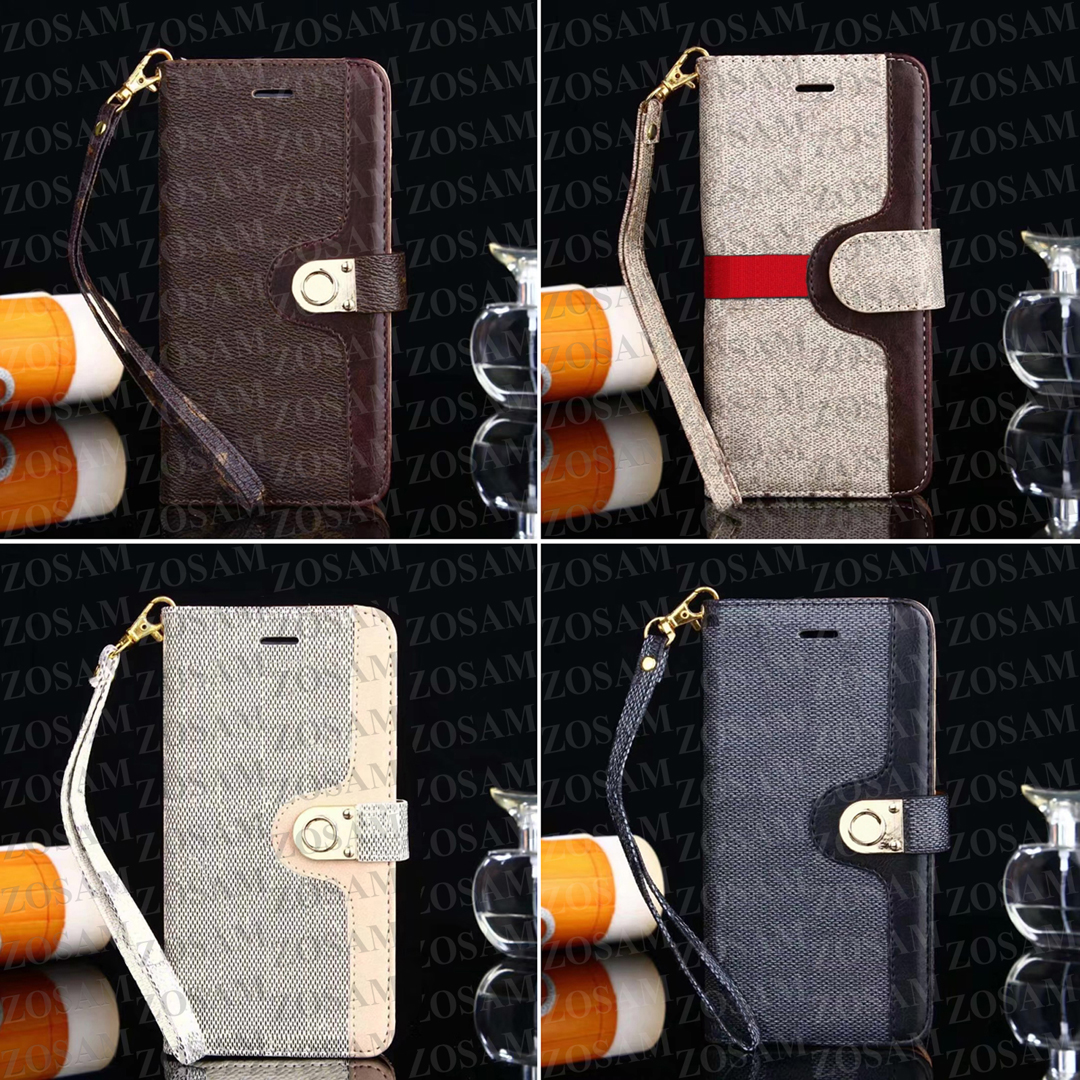 

Top Grade Letter Phone Cases For IPhone 13 12 mini 11 Pro Max X Xs Xsmax Xr 8 7 Plus Leather Wallet Case fitfor Samsung S21 S20 Ultra S10p N