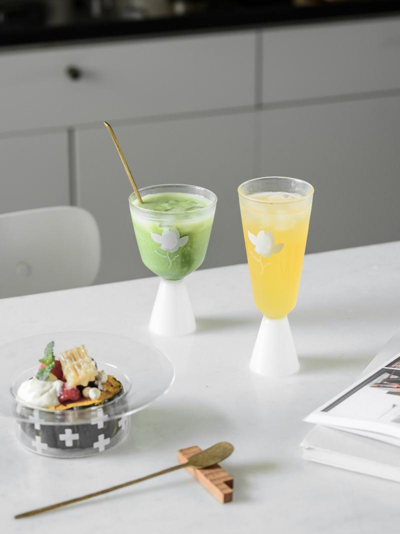 

Transparent Flower Round Glass Cup Nordic Funny Creative Reusable Retro Minimalist Kubek Do Kawy Home Garden BL50BL Wine Glasses
