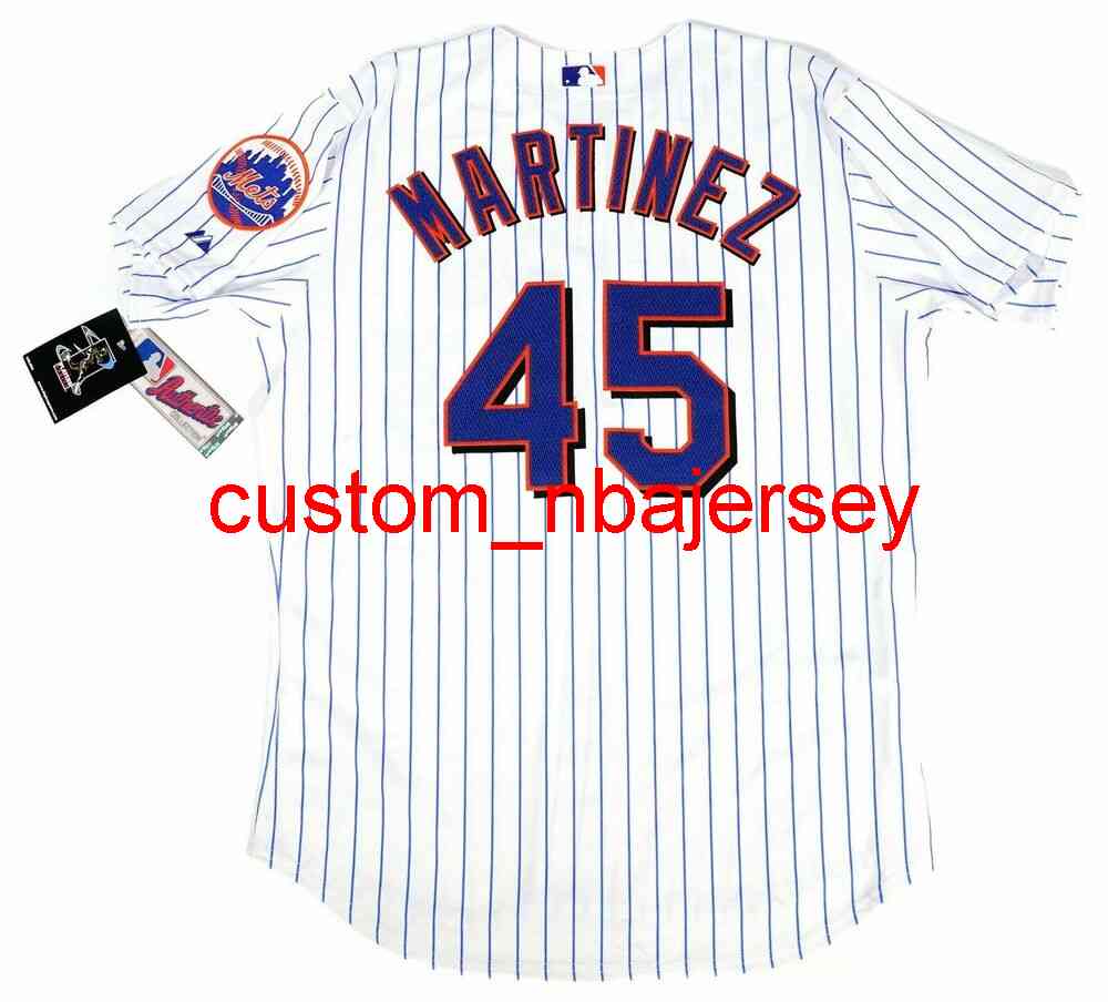 

Custom NEW YORK PEDRO MARTINEZ PINSTRIPE Jersey RARE! Stitched Add Any Name Number XS-6XL Men Women Youth Baseball Jerseys, Black