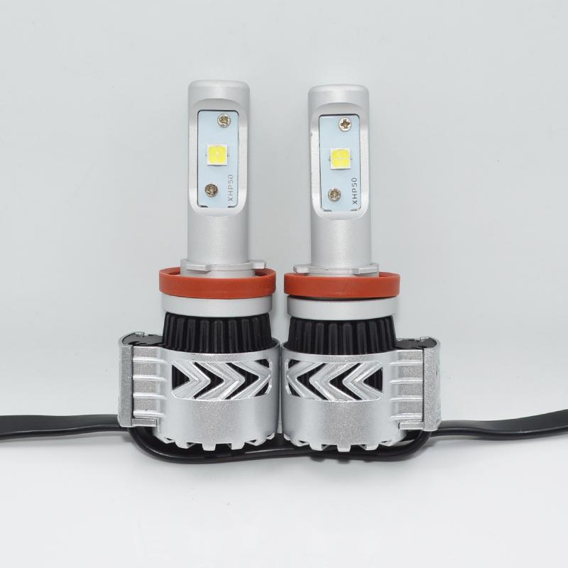 

Car Headlights 2pcs H11 LED Headlight High Power 72W White 12000LM 12V Lamp Automobiles Bulb Driving Lights