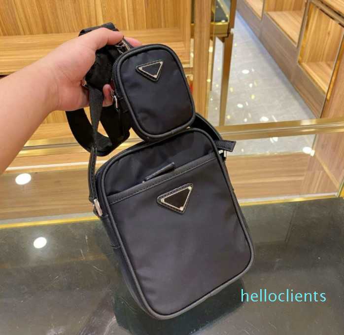 

Mens and Women's Crossbody Bag Shoulder Bags Mini Size High Quality Solid Color Black Unisex with Pockets with Gift Box, Red