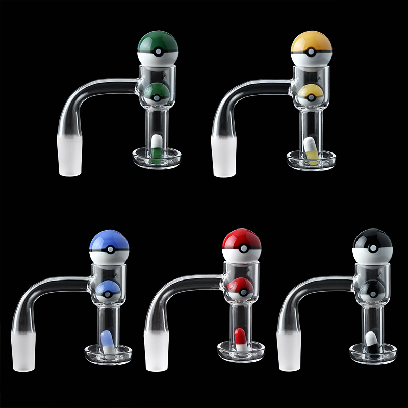 

Smoking 20mmOD Flat Top Terp Slurper Set glass Ball 0D 22mm 14mm Insert With Pill For Quartz Banger Nails Water Bongs Dab Rigs