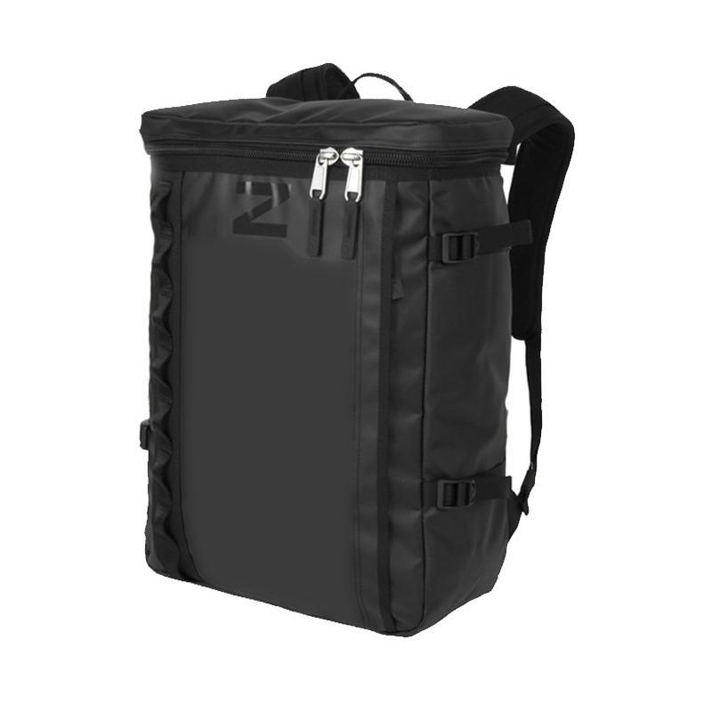 

Outdoor Bags Mens Backpack Waterproof Sports Fitness Solid Color Travel Bag Large Capacity, Red