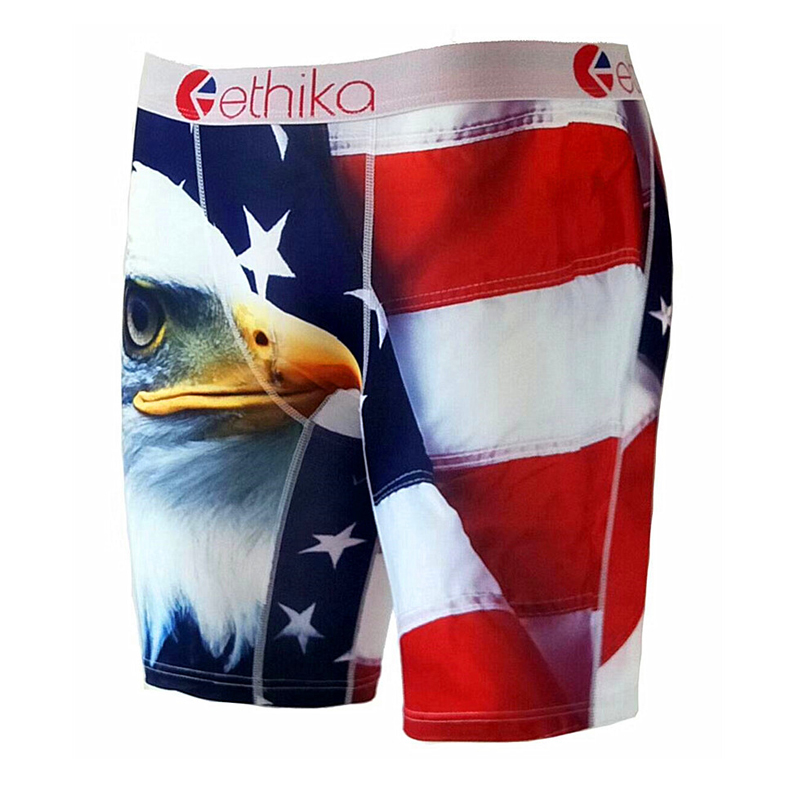 Ethika 2021 men's short Tight Comfort Panties Sport Long Plus Size Male Underwear Hot Colorful New Fashion Breathable Boxer