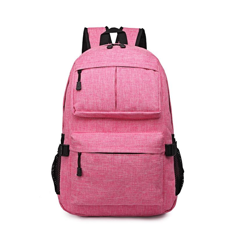 

Backpack Big Capacity Backpacks, Backpacks With Side Bottle Pockets, Compartment, Black