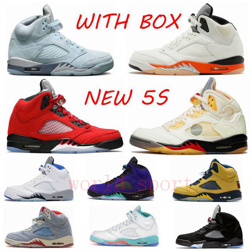 

2022 Jumpman What The 5 5s High Basketball Shoes Mens Sail Stealth 2.0 TOP 3 Olympic Oreo Hyper Royal Muslin Oregon Ducks Ice Bred Alternate Bel Trainer Sneakers