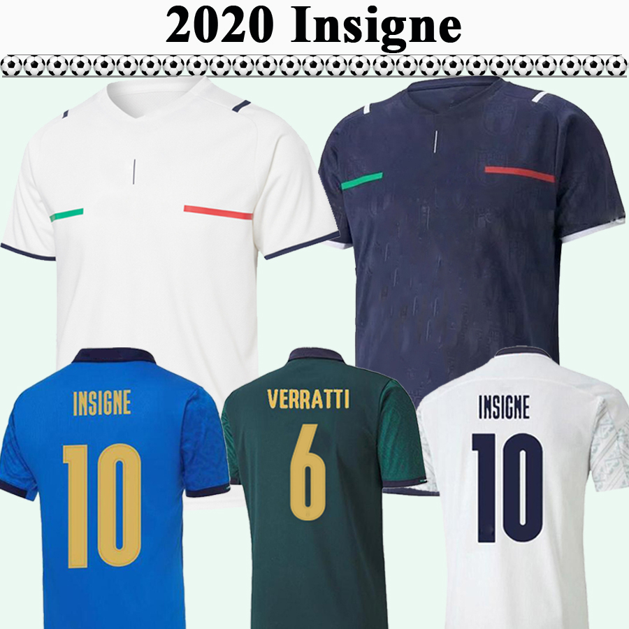 

2021 VERRATTI INSIGNE Mens Soccer Jerseys ROMAGNOLI EL SHAARAWY JORGINHO Home Blue Away White 3rd Green Football Shirt Uniforms, Qm4019 2021 away --- patch