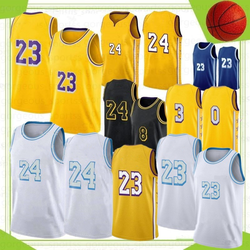 

Anthony 3 Davis Kyle 0 Kuzma Basketball Jerseys Los 23 6 Angeles Mens 34 8 32 Retro Jersey Stitched S-XXL, Black;red