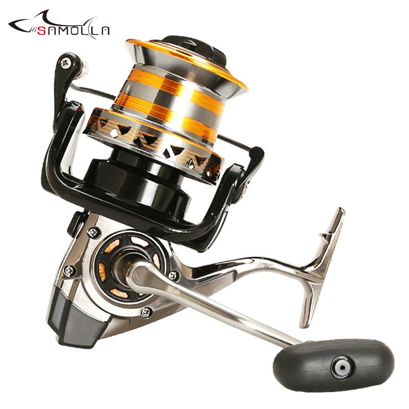 

Fishing Reel Spinning Carp Full Metal Spool 13BB Catfish Fish Surfcasting Baitcasting Reels