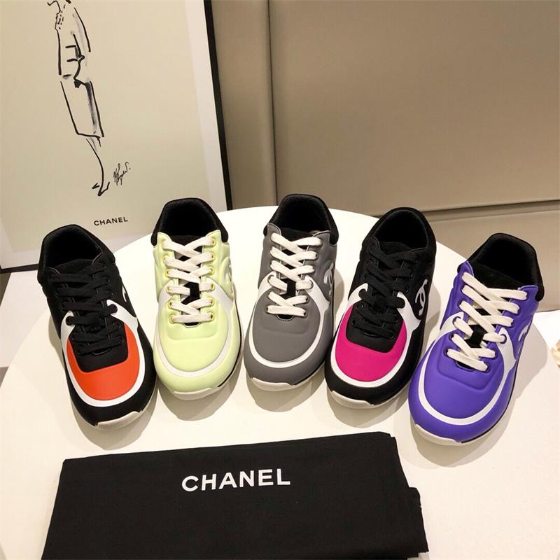 

Designer shoes Mens Women Leather Sneaker Nylon Suede Platform Trainer Basketball Sneakers Outdoor Casual Shoe Top Quality With Box NO456, Color 1
