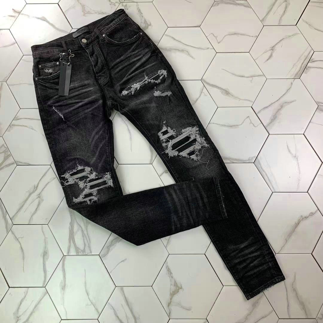 

fashion style Compare with similar Items Distressed Ripped Skinny Fashion Mens Jeans Slim Motorcycle Moto Biker Causal Denim Pants Hip 3/29-1, Gray