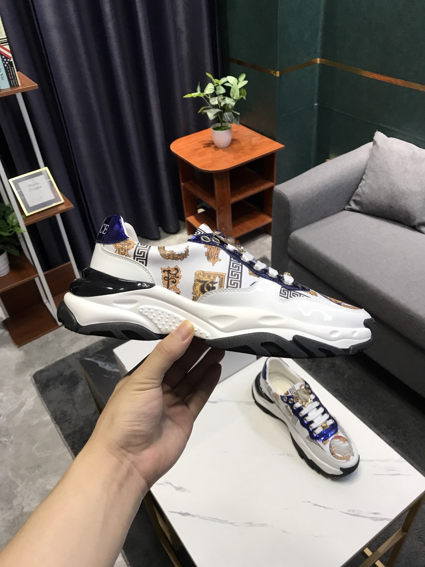 

Designer men women trainers white Casual shoes espadrilles flats platform shoes oversized casual espadrille scrawl doodle womens flat sneakers size 36-45 1112, 01