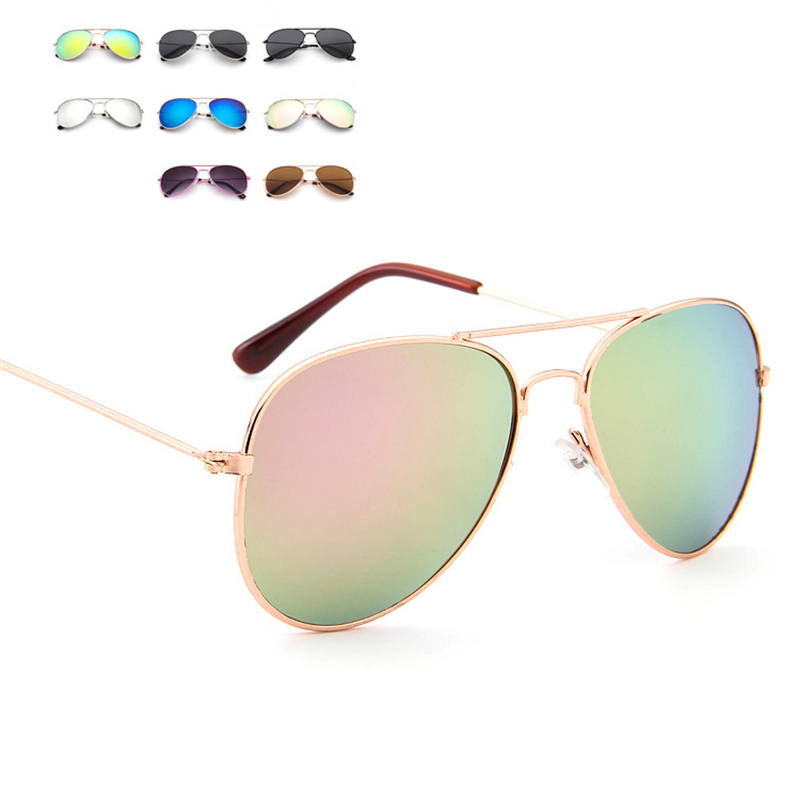 

2020 NEW Brand Children Goggle Girls Alloy Sunglasses Hot Fashion Boys Girls Baby Child Classic Retro Cute Sun Glasses Glasses wholesale, White;black