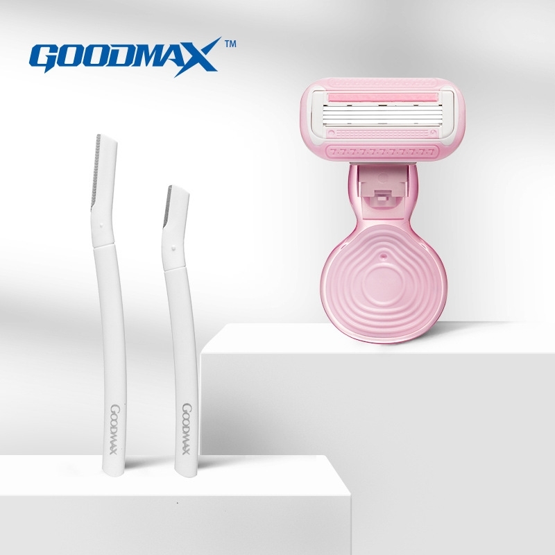 

Combination suit eyebrow trimming plus knife underarm private hair removal and shaving device female body
