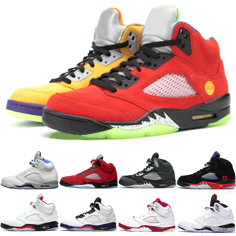

2021 Basketball Shoes 5s Raging Bull Men des Chaussures 5 Stealth 2.0 Oregon Anthracite Pink Foam Fire Red Sports Sneakers, #1 stealth 2.0