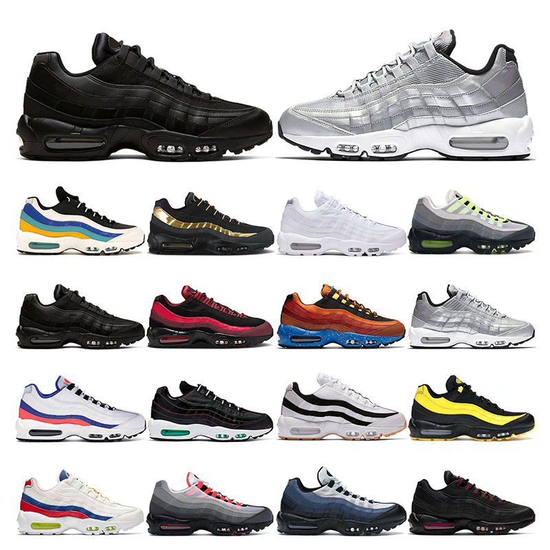 

95 running shoes mens womens Pure Platinum Triple Black Neon Obsidian Campfire Pack Metallic Gold Team Red sports sneakers trainers, 12 corduroy panache