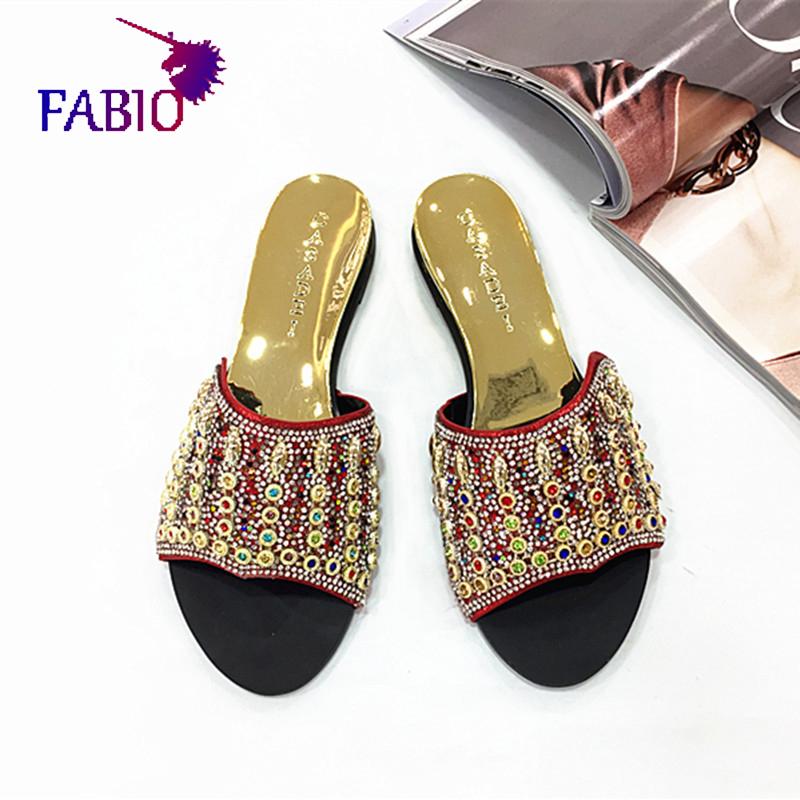 

Slippers Electroplated Heels For Women's Shoes, Black