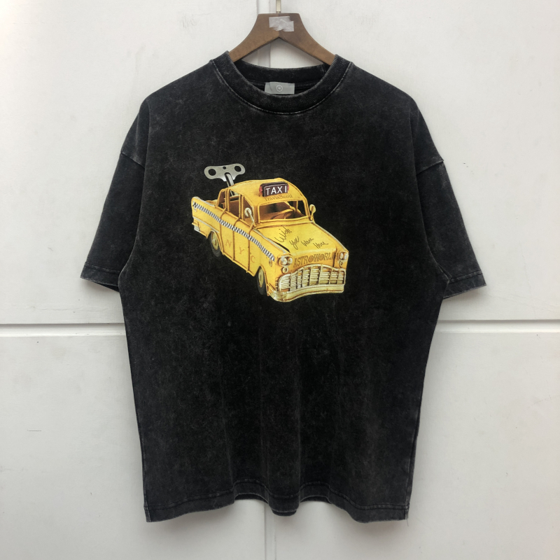 

T Shirt Women Men High Quality Heavy Fabric Vintage Top Tees