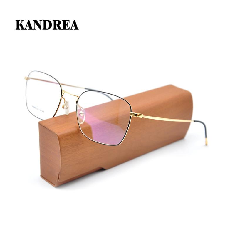 

Fashion Sunglasses Frames KANDREA Women Square Ultralight Eyeglasses Frame Men Vintage Glasses Superfine Unisex Spectacles Female Myopia Eye