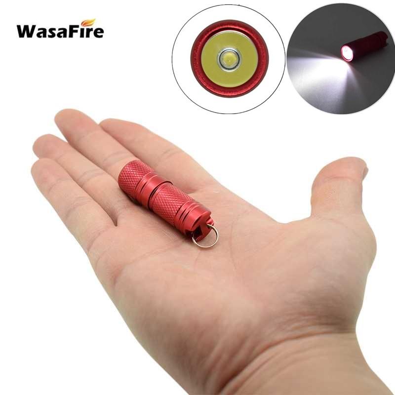 

WasaFire XML L2 Mini Portable Pocket Keychain Flashlights LED USB Rechargeable Torch Super Small Hand Light Lanterna Torches