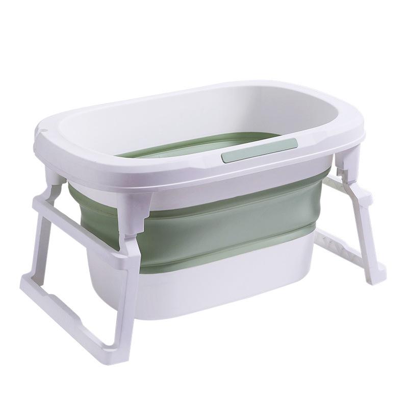 

Bathing Tubs & Seats Children's Bath Barrel Baby Child Folding Swimming Home Tub Large