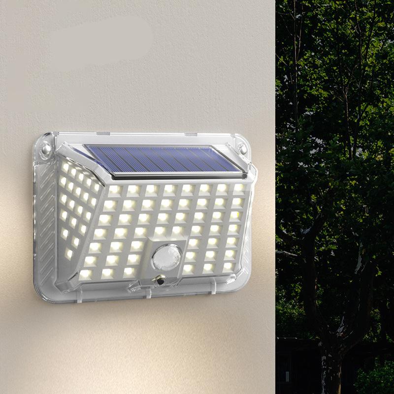 

Lamp Covers & Shades Outdoor LED Solar Light Motion Sensor Waterproof Sunlight Garden Decoration Street Lights Powered Lantern Wall