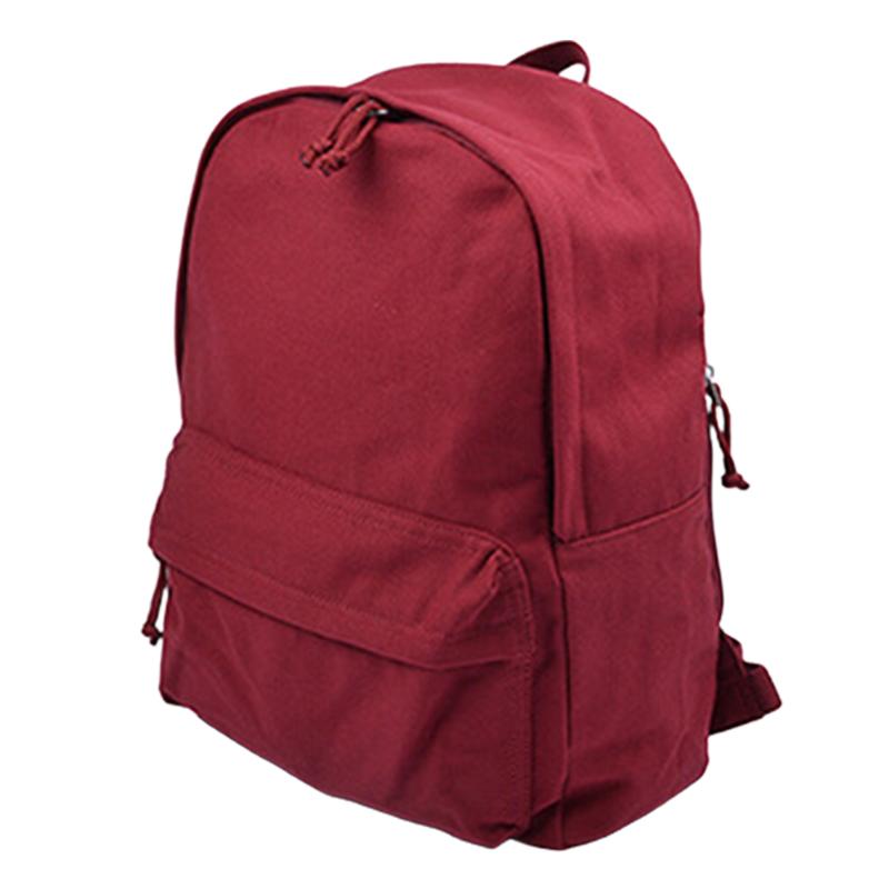 

Backpack Women Men Large Capacity Zipper Casual Rucksack Student Canvas Anti-theft Gift Adjustable Strap Laptop Key Solid, Black