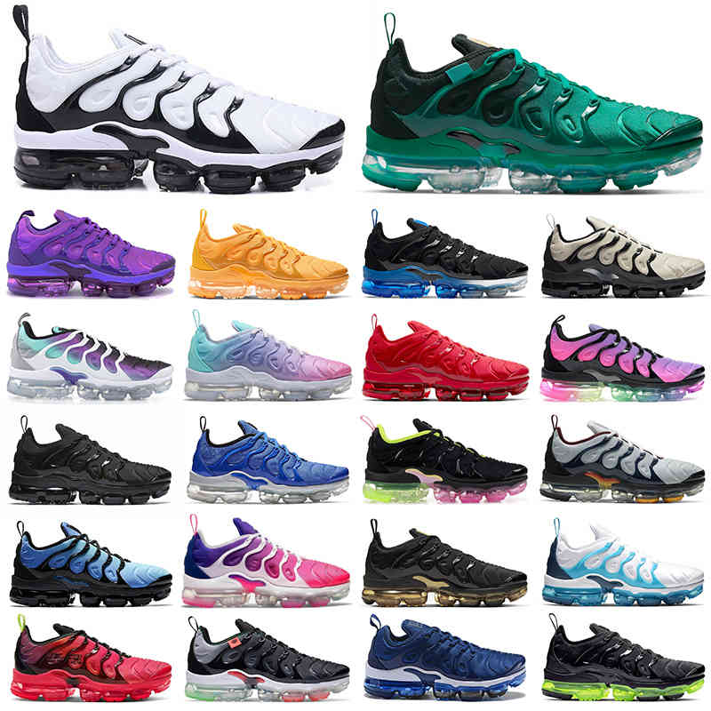 

{Athletic Shoes}Great Seller tn plus running shoes men women Black Royal Atlanta Noble Red tns mens trainers outdoor sports sneakers Breathable Dropshipping, 40-47 usa