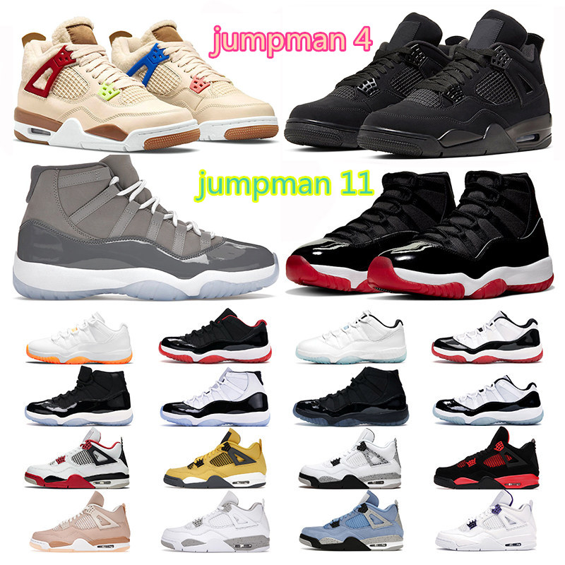 

mens basketball shoes 4s women Wild Things White Oreo Thunder Metallic purple Legend Black Cat Fire Red 11s 25th Anniversary cool grey sports sneakers trainers