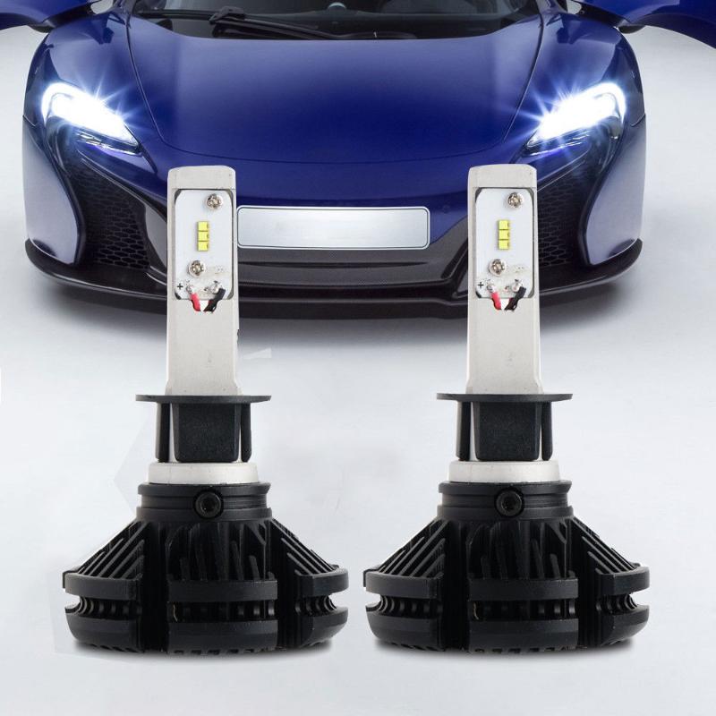 

Car Headlights PhilipsZES Chip!Super White For Lada Model H1 LED Light High Beam Dipped 55W Headlight Bulb Original Lamp