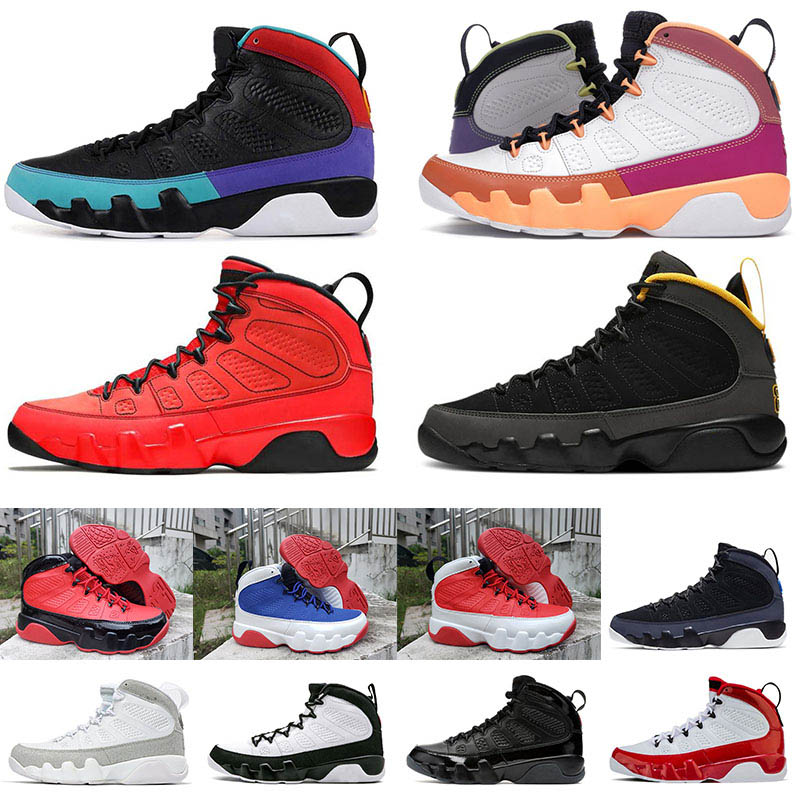 

2021 Arrival Jumpman 9 9s IX Basketball Shoes For Men Motorboat Jones Change The World Gym Red Anthracite University Gold Space Jam Sports Sneakers Trainers, C15 40-47