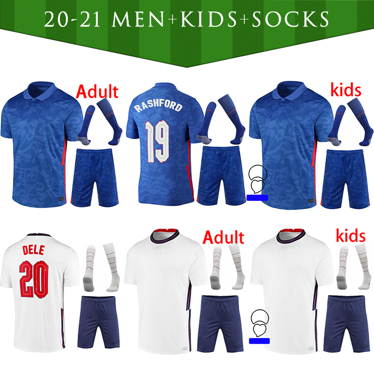 

2021 ENGLAND DELE ALLI soccer jerseys KANE RASHFORD VARDY BARKLEY STERLING STURRIDGE SANCHO jersey 2022 Adult + kids kit socks football shirt, Black;yellow