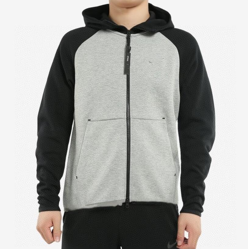 

New Tech Fleece Mens Hoodies Jackets Space Cotton Sweatshirts High Quality Muti Colors, Gray