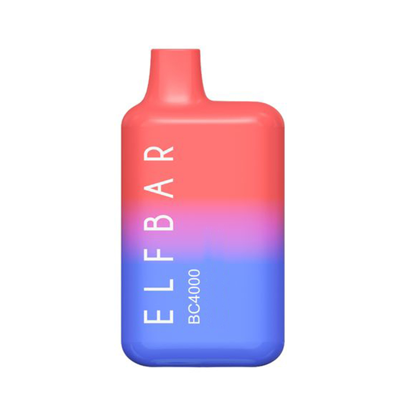 

ELF BAR BC4000 Puff cigarette vape pen Prefilled Cartridge Pod Device 650mAh Rechargeable BatteyVaporizer elfbar vapes