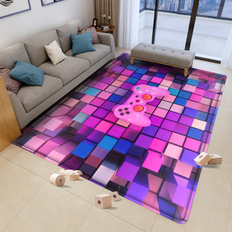 

Carpets Anime Controller Kids Rugs Baby Play Carpet Mat Children Game Floor Mats 3D Print For Child Living Room