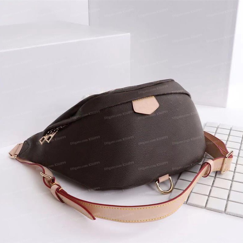 

High Quality Fanny Pack Women PU Leather Fashion Waist Bag Men Luxurys Famous Bumbag Handbags Cross Body Purse Classic Womens Handbag Shoulder Messenger Bags KS6899, With dust bag