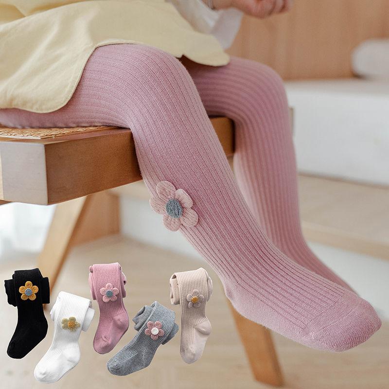

Leggings & Tights Children's Spring And Autumn Period White Stocking Baby Conjoined Render Thick Pantyhose Girls, Blue