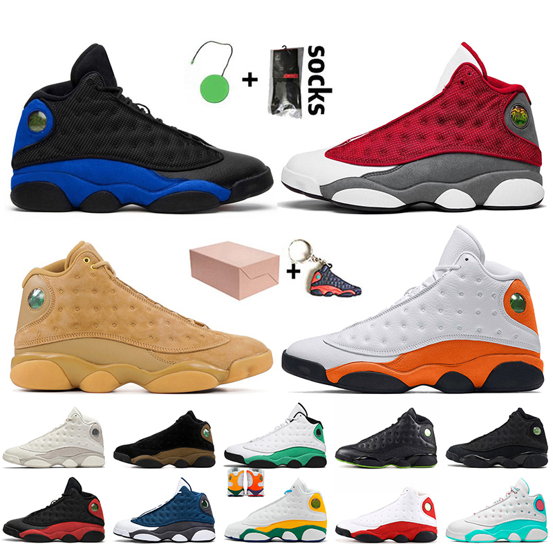 

With Box Jumpman 13 13s Mens Basketball Shoes Hyper Royal Red Flint Wheat Starfish Soar Green Pink Womens Trainers Sneakers Size 36-47, A26 dmp - defining moments 36-47