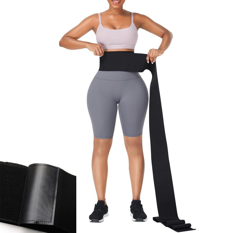 

Women's Shapers Waist Trainer For Women Sauna Trimmer Belt Tummy Wrap Plus Size Snatch Me Up Bandage Sweat Wraps, Yi-3m