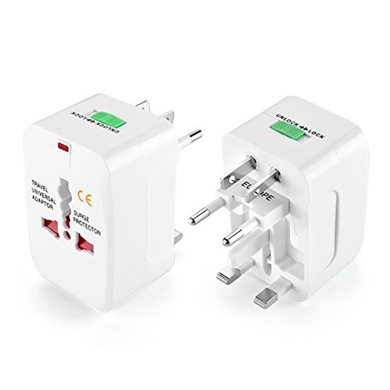 

All in One Universal International Adapter World Travel AC Power Charger Adaptor with AU US UK EU converter Plug