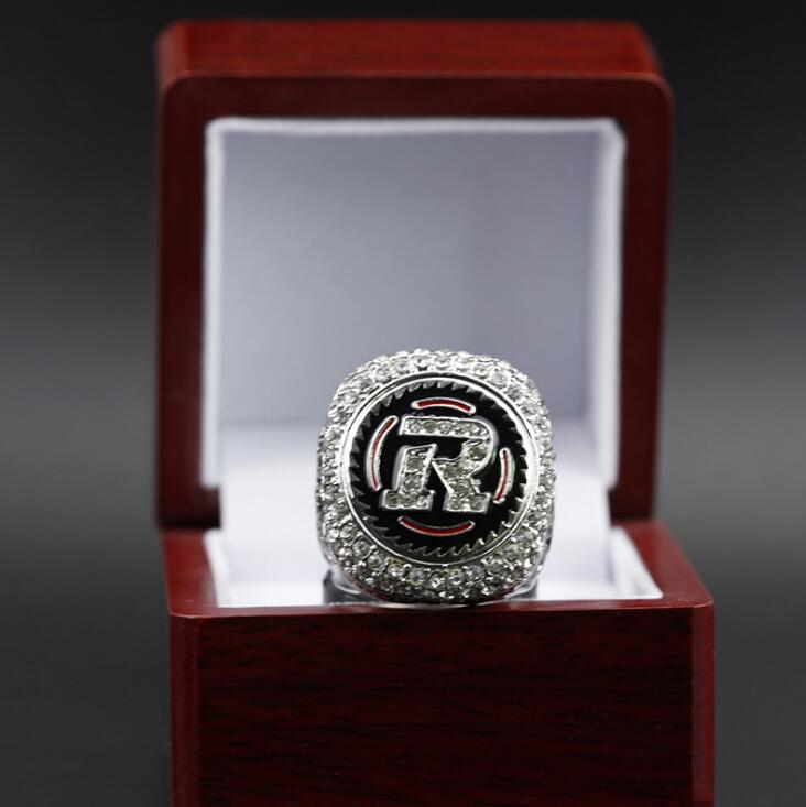 

2016 Ottawa Redblacks The 104th Grey Cup Championship Ring With Wooden Display Box Case Fan Gift 2021 Drop Shipping