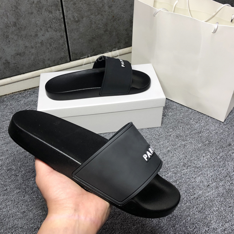 

2021 Givenchy [With Box] Top Quality Paris Fashion Slippers Mens Womens Flip Flop Summer Rubber Sandals Beach Slide Scuffs Indoor Shoes Size EUR36-46, Chocolate