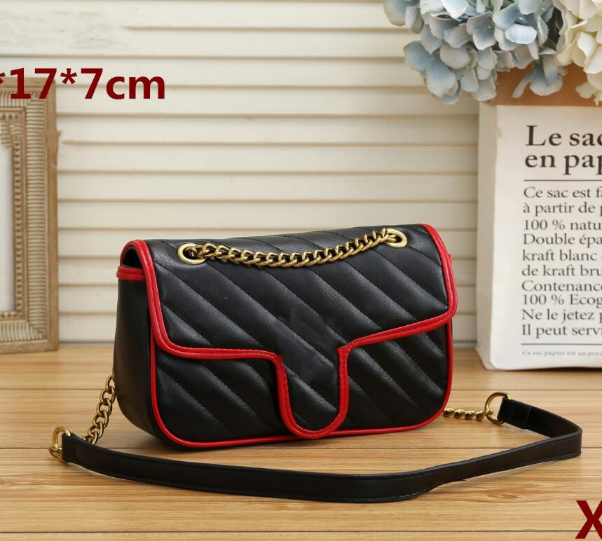 

Newest Top quality Classic Leather crossbody bag gold silver chain hot sell new women handbags shoulder bags tote messenger 3023# 23*17*7cm, Yellow