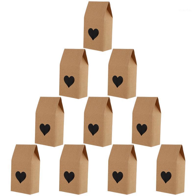 

Gift Wrap 25Pcs Baked Snack Boxes Heart-Shaped Transparent Opening Container